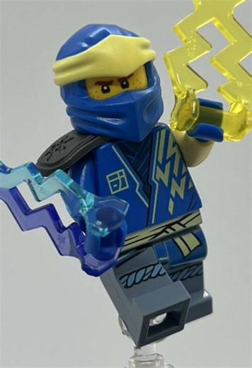 Jay, the Lightning Ninja: A Vibrant Transformation