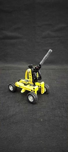 Built a Shooting Robot Vehicle with LEGO Technic | Creative Small Build 🔫🤖