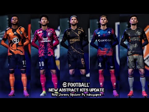 New Kits🔥 Best Abstract Design Jersey eFootball 2026 Mobile Update
