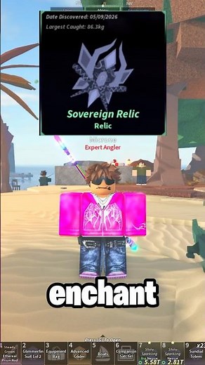 How To Get SOVEREIGN ENCHANT In Roblox Fisch! 🐟 (NEW Update)