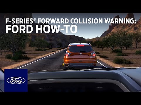 Ford F-Series® Forward Collision Warning With Dynamic Brake Support | Ford How-To | Ford