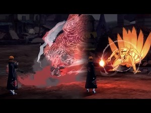 Pain Almighty Push Vs All Awakening Jutsu - Naruto Ultimate Ninja Storm 4 (60 FPS)