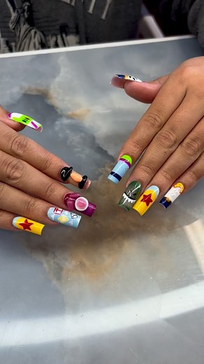 These Toy Story themed nails were the the cutest!笠#roswellnm #nailart #toystory | Sabrina Barela | Facebook