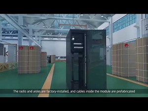Huawei modular data center FusionModule800 - integrated data center