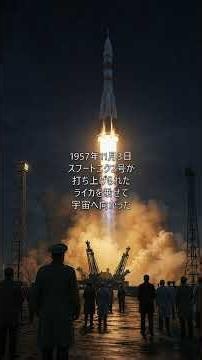 宇宙まで行った犬#いぬ#動物#実験