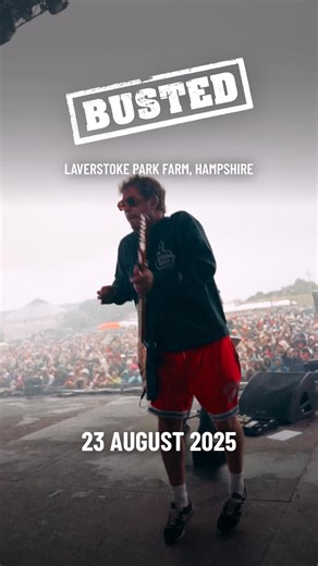 Who's excited to see Busted at CarFest 2025? Our final tickets are on sale now! 💳 And remember, 10% of all ticket sales and 100% of the profits go to our children’s charity partners. ❤️ | CarFest