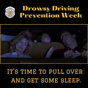 2.9K views | ~DROWSY DRIVING PREVENTION WEEK~ Did you know drowsy...