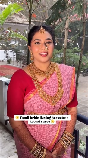Divya - Chennai Makeup Artist on Instagram: "Southindian bride flexing her cotton koorai saree for her muhurtham! [ chennaimua, chennaimakeupartist, dewymakeup, subtlemakeup, pondymua, glassskinmakeup, bridaltrends, kooraisaree, cottonkooraisaree, muhurthambride, cuddaloremua, chidambarammakeupartist, pondicherrymakeupartist, muhurthamlook, softglambridallook ]"