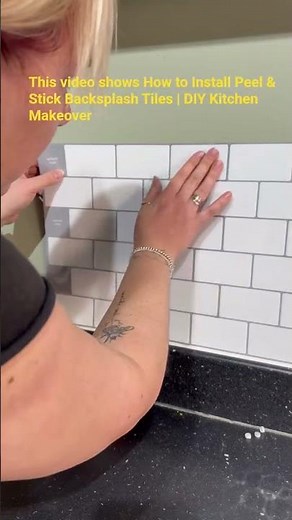 Just Tile Over It! The Easiest Kitchen