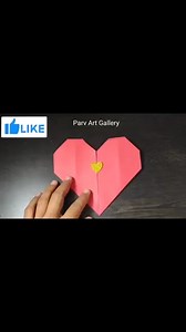 Simple and Easy Valentine's day card from paper | Parv's Art Gallery - Parv Thacker