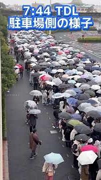 [Breaking News] Morning crowds that will make you want to cry! Latest crowd situation at Disney R...