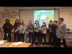 Area of a triangle song!