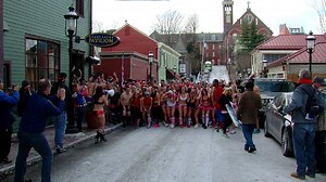 Cupid's Undie Run: Scantily-clad runners support tumor research