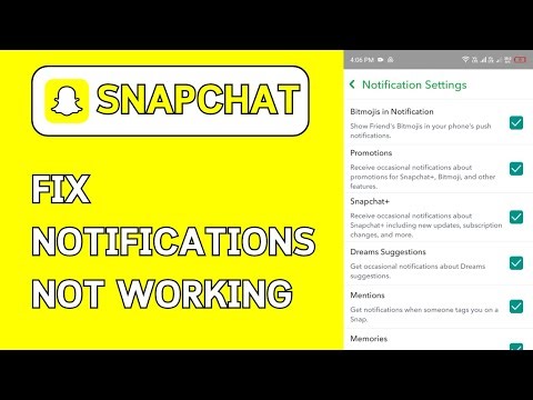 How To Fix Snapchat Notifications Not Working