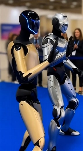 Tesla Optimus KOs Chinese Combat Robot:Optimus Delivers Head-Breaking Kick in Robot Fight! #ai #musk