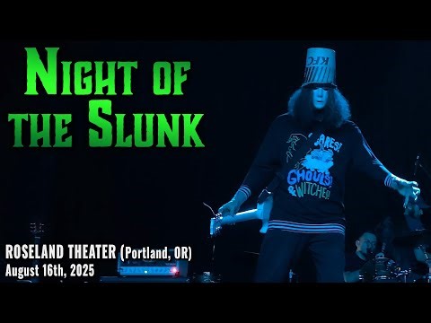Night of the Slunk | Buckethead 4K (LIVE) at Roseland Theater (2025)