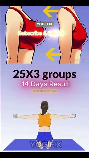 Home Workout Lift Your Bust in 14 Days! 3 Easy Exercises