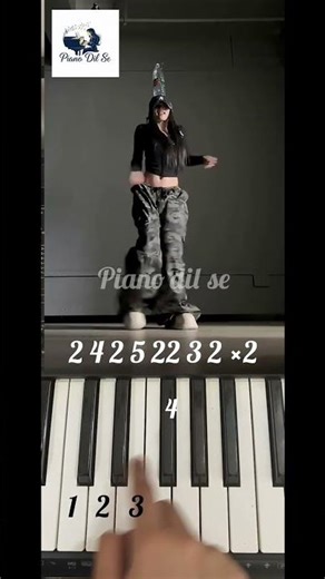 chanel dance #pianodilse#chanel#pianotutorial#melodic