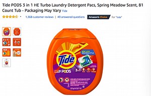 The Amazon Reviews Are In and Tide Pods Are Delicious