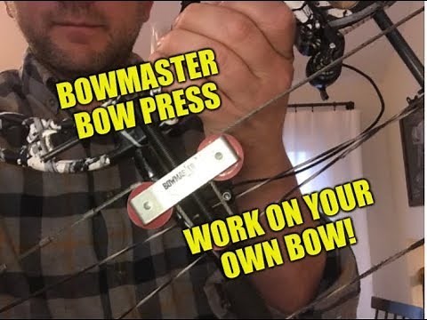 Bowmaster Portable Bow Press. Work On Your Own Compound Bow!