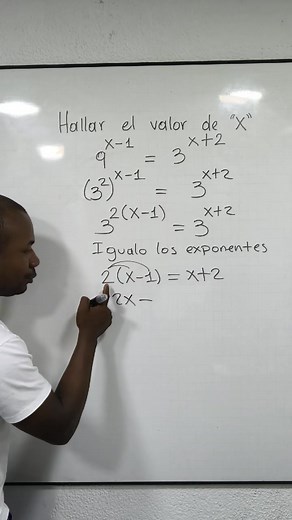 Dos formas de resolver la siguiente ecuación exponencial, no dudes en ver hasta el final. #ecuacion #matematicas #ecuacionExponencial #matematicaspasoapaso | Matematica paso a paso