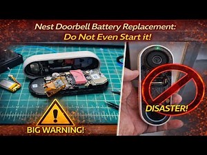 Nest Doorbell Battery Replacement: Do Not Even Start It!