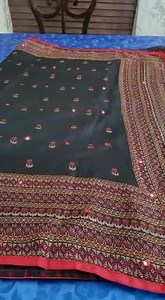 1.6K views · 17 reactions | sakhi online boutique Indian cotton net saree with mirror work original price 6000 discounted price 5500 | Sakhi | Facebook