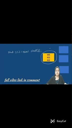 important java concept | array of objects in java | #javatutorialforbeginners #shorts