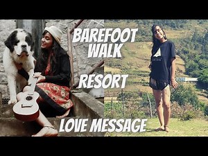 Barefoot Walk in the Resort