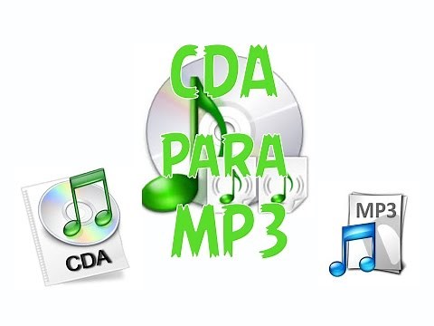 Como converter Arquivo CDA para MP3 no Media Player