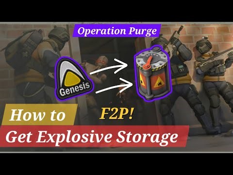 Operation Purge ldoe ( How to get Explosive Storage f2p )