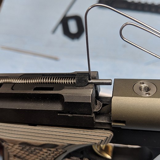 Eliminator Browning Buckmark Recoil Guide Rod » Striplin Custom Gunworks
