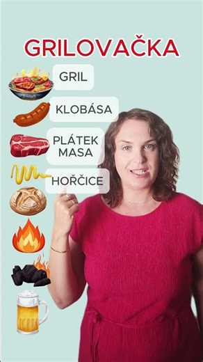 GRILOVAČKA Czech words #czechlanguage #podcast #ceskyjazyk