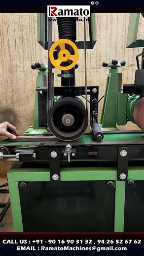 Ramato® Auto Belt Sander Machine ⚙️ Belt Grinding Machine | Automatic Belt Sander Manufacturer India