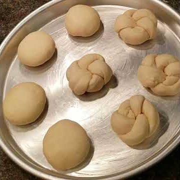 Shaping a Kaiser Roll