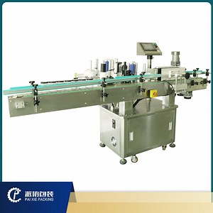 [Hot Item] Full Automatic Fixed Position Self Adhesive Round Bottle Jar Neck Labeling Packing Machine