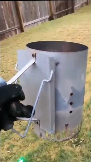 Using a charcoal chimney starter the right way!