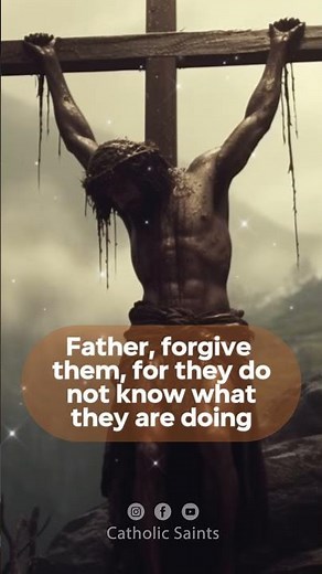 " Father, forgive them, for they do not know what they are doing " #jesuschrist