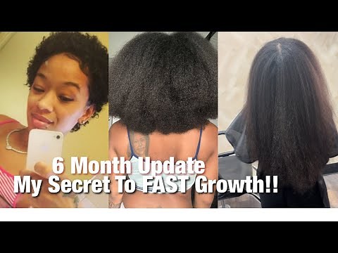 How I Grew My Hair FAST In 6 Months | tips for natural hair growth