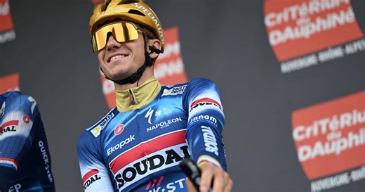 "A nice gesture": Remco Evenepoel partners with bpost one year after career-threatening crash