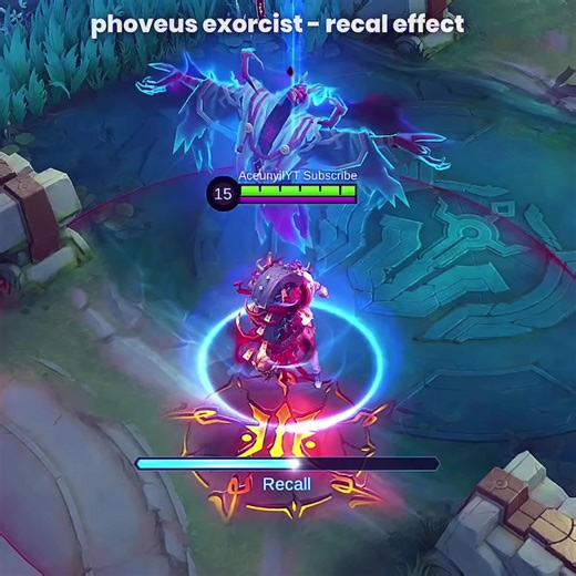 Recal Effect for New Skin Exorcist in MLBB