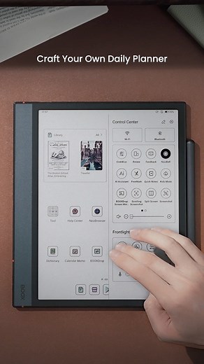 Aside from the built-in planner templates, you can also design your own planner with features like Insert Image and Import Templates. Create one that’s uniquely yours and let every page reflect your personal touch. Find the right digital notebook for you at shop.boox.com #tutorial #digitalnotebook #boox #digitalplanning | BOOX