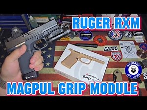 Ruger RXM Magpul Grip Module