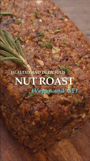 Easy Nut Roast that tastes incredible! #plantbased