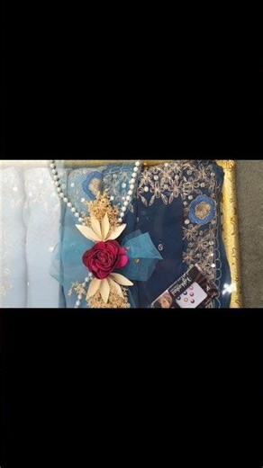 Saree packing ideas for wedding ideas/Saree packing decoration ideas/Saree packing #shorts #bride