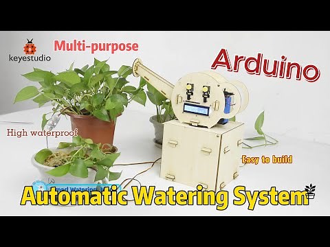 KEYESTUDIO 丨KS0344 Arduino Automatic Watering System-Crafting Lush Gardens #coding #arduino #kits
