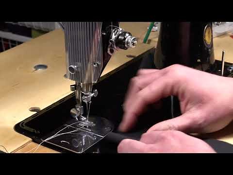 Singer 201k-3 with a Servo Motor