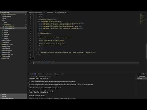 🚀 Power Pages + React SPA Integration | Step 1: Getting Started