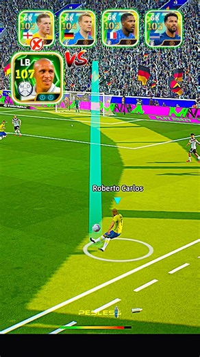 Can This Card R.Carlos Score The Free Kick😮‍💨🔥#efootball2026 #pes