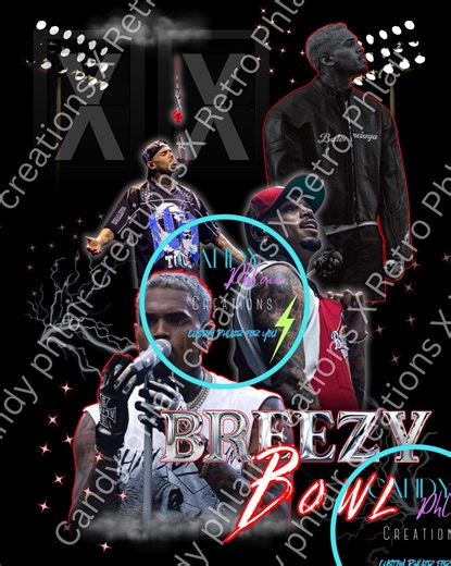 Chris Brown Breezy Bowl XX Tour 2025 PNG: Bootleg Concert T-shirt (digital Download - Etsy Australia